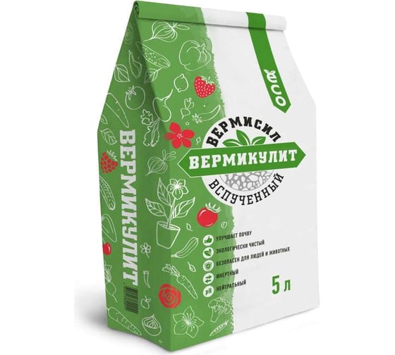Агровермикулит Вермикулит Вермисил 5л 21555