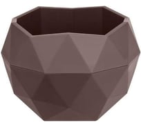 Кашпо bmc КШ-9801 Топаз Мокачино d21,8 h15см 2,5л 070178