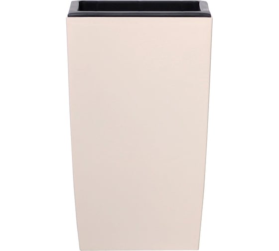Кашпо для цветов Prosperplast COUBI SQUARE HIGH кремовый 2 предмета 19 и 30л DUW290-CY728
