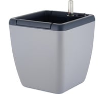 Горшок с автополивом INGREEN munchen 5л с внутренней вставкой 2,2л, квадратный, утренний туман IG622411025 231984