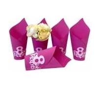 Кашпо Дон Баллон Конус, 8 Марта, из фоамирана, розовый пион, 23x11x6 см, 1 шт. 225/13Кнс