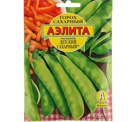 Семена АРТИКУЛ Горох овощной Детский сахарный 25 г евро + раннеспелый 4630009397526