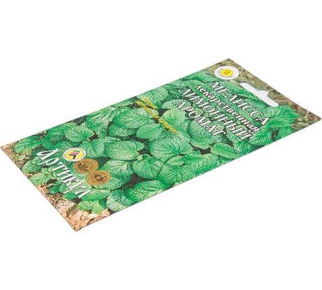 Семена АРТИКУЛ Мелисса лекарственная Лимон.аромат 0.1 г евро + лекарственная, пряная 4607089746551