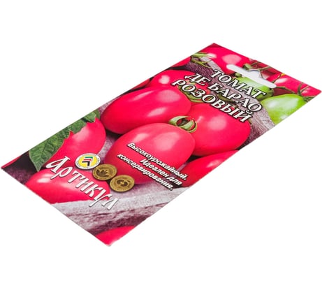 Семена АРТИКУЛ Томат Де барао розовый 0.1 г, среднепоздний 4607089743338