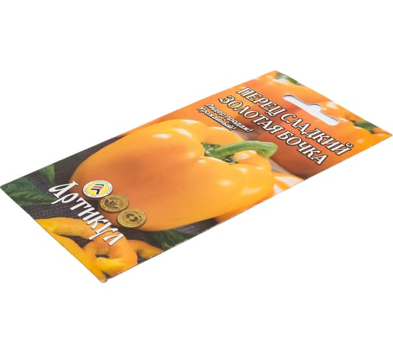 Перец АРТИКУЛ Золотая бочка сладкий, 0,1 г, евро, среднеранний 4630009390992