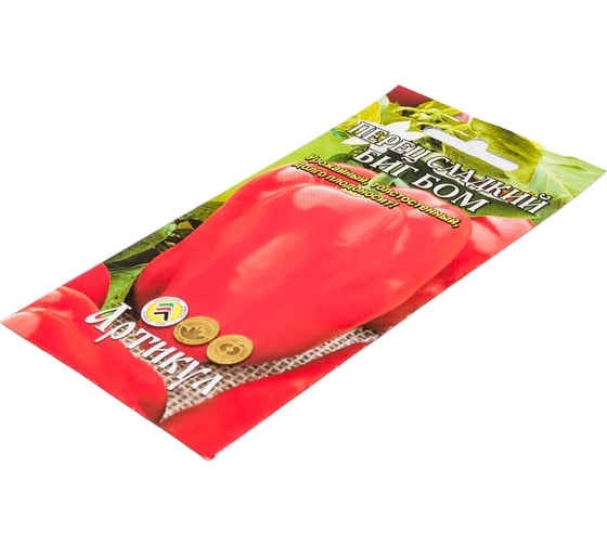 Перец АРТИКУЛ Биг Бом сладкий , 0,1 г, среднеранний, евро 4630009393092