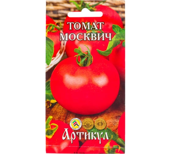 Томат АРТИКУЛ Москвич 0.1 г евро + раннеспелый 4630009394488