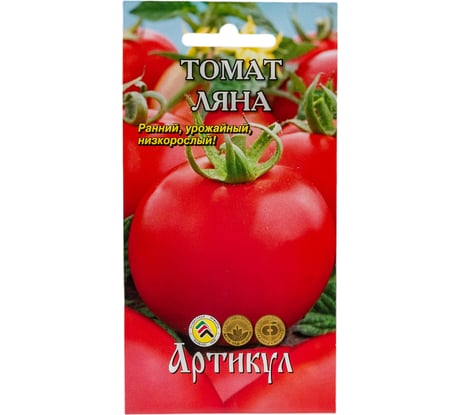 Томат АРТИКУЛ Ляна 0.1 г евро + раннеспелый 4607089743437