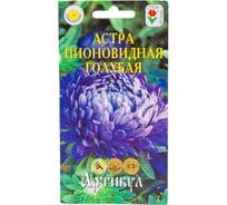 Астра АРТИКУЛ Пионовидная Голубая однолетняя, 0.2 г, Пионовидная, h=55-70 см, d=7-9 см 4630009395515