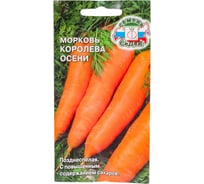 Морковь СеДеК Королева Осени поздн.спел.,конич.с заостр.конч.,оранж.-красн., 20-25см.,60-180 г, Евро, 2 14058