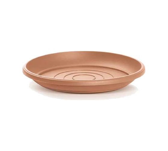Поддон PLASTECNIC S.p.A. TERRA диаметр 33 см, терра POD33-R624 070166