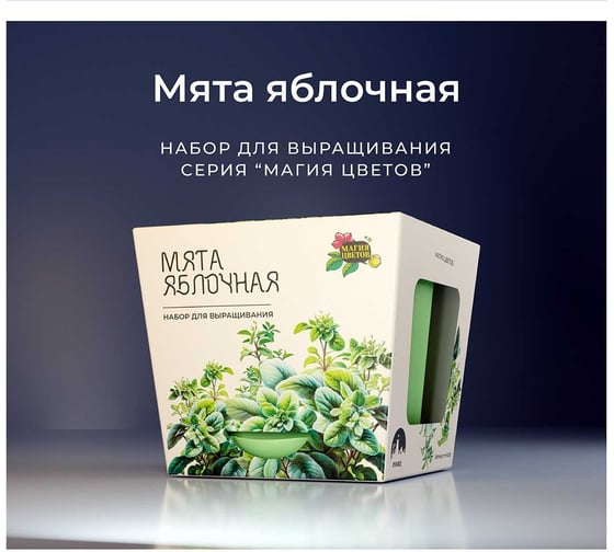 Набор для выращивания растений Магия цветов Мята яблочная mf-005
