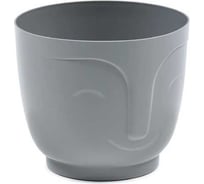 Кашпо LAMELA Sp.z o.196 ATENA d 14 см, h 12 см, 1.4 л, серый 070336