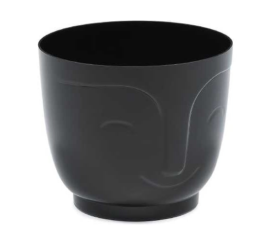 Кашпо LAMELA Sp.z o.196 ATENA d 14 см, h 12 см, 1.4 л, черный 070334 1