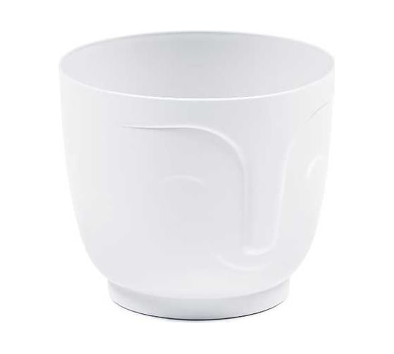 Кашпо LAMELA Sp.z o. 197 ATENA d 16.5 см, h 14 см, 2.2 л белый 070338 1