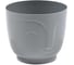 Кашпо LAMELA Sp.z o. 197 ATENA d 16.5 см, h 14 см, 2.2 л серый 070339 1