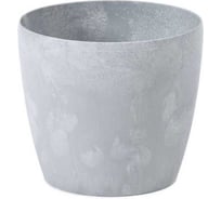 Кашпо LAMELA Sp.z o. 205 MAGNOLIA ECO recycled beton d 25 см, h 22 см, 8.48 л серый бетон 070442