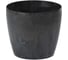 Кашпо LAMELA Sp.z o. 203 MAGNOLIA ECO recycled beton d 18 см, h 15.9 см, 3.13 л черный бетон 070439 1