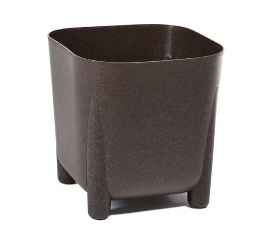 Кашпо на ножках LAMELA Sp.z o. 267 FRIDA ECO coffee квадрат 29х29 см, h 29 см, 16 л кофе espresso 070417
