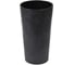 Кашпо LAMELA Sp.z o. 535 LILIA ECO recycled beton d 19 см, h 36.4 см, черный бетон с вкладышем 070375 1