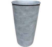 Горшок для цветов Тек-А-Тек Le cone d=28, 18.5л(10л), графит 1100-28