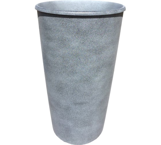Горшок для цветов Тек-А-Тек Le cone, d=35, 41л(18л), графит 1200-28