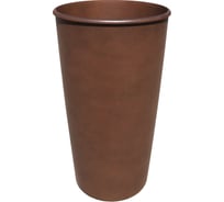Горшок для цветов Тек-А-Тек Le cone, d=35, 41л(18л), коричневый 1200-25