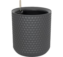 Кашпо Ola Dom  пластик KERAMA 7л серый d280cm d280cm h310мм 070217