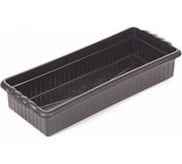 Ящик для цветов Радиан М, черный 4607168310369