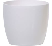 Кашпо для цветов Prosperplast Coubi Round Белый 0,5 л DUO090-S449