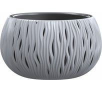 Кашпо для цветов Prosperplast SANDY BOWL DSK370-405U серый 2 предмета 9л DSK370-405U