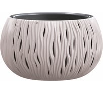 Кашпо для цветов Prosperplast SANDY BOWL DSK370-7529U мокко 2 предмета 9л DSK370-7529U