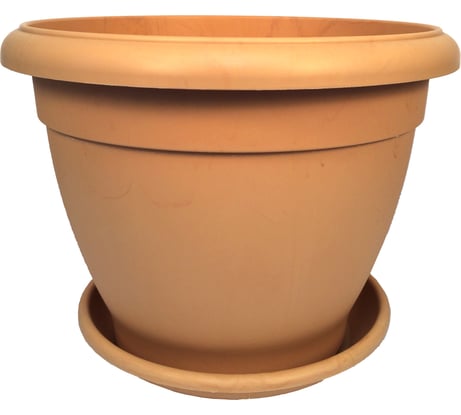 Цветочный горшок Тек-А-Тек Le Jardin 2 d=20, светлый терракот 1002-9
