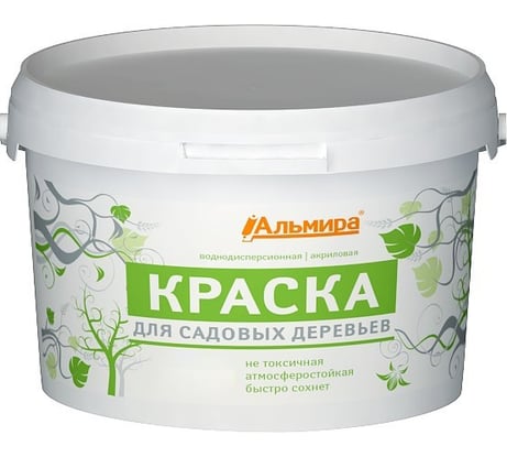 Краска Альмира для садовых деревьев 7 кг 00-00000333