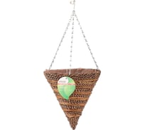 Подвесное кашпо PALISAD ротанг, конус, 30см 69063