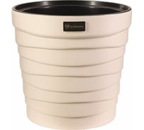Кашпо с вкладышем bmc Бархан крем, диаметр 265 мм, высота 257 мм, 7.5 л КШ 4365 070471