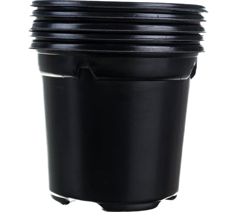 Горшочек для рассады Без бренда 90х80 мм полистирол 5 шт. 64342