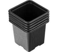 Горшочек для рассады Без бренда 70х70х65 мм, полистирол 5 шт. 64344