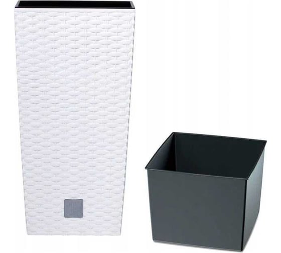 Кашпо для цветов Prosperplast RATO SQUARE DRTS400-S449