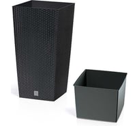 Кашпо для цветов Prosperplast RATO SQUARE DRTS400-S433