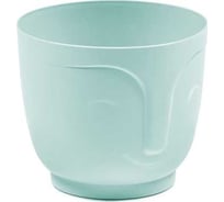 Кашпо LAMELA Sp.z o. 196 ATENA диаметр 14 см, высота 12 см, 1.4 л, мята 070603