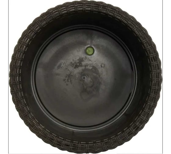 Кашпо KETER Cylinder Planter S коричневый 223940