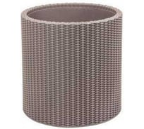 Кашпо KETER Cylinder Planter S серый 224124
