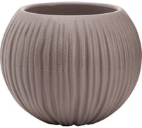 Кашпо bmc КШ-4429 "Сфера Мини" d-12см, h-10см, 0,3 л, Мокачино 069723