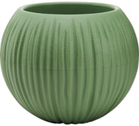 Кашпо bmc КШ-4431 "Сфера Мини" d-12см, h-10см, 0,3 л, Оливковый 069725