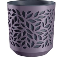 Кашпо bmc КШ 9571 Leaves 2 5 л h16 d 16 см СливаАнтрацит 065937