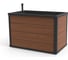 Кашпо-грядка для растений KETER Maple Mobile Urban Garden Bed 88L коричневый 252483 1