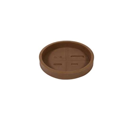 Круглый поддон PLASTECNIC S.p.A. NATURALIA d388мм h56мм медный 059737 1