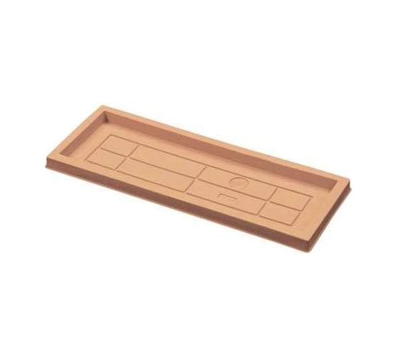 Прямоугольный поддон PLASTECNIC S.p.A. NATURALIA 996мм 388мм h56мм бежевый 059714 1