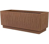 Балконный ящик PLASTECNIC S.p.A. NATURALIA 985 мм, 40 см, h39 см, 138л медный 059702